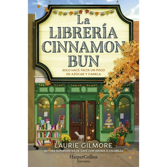 La librería cinnamon bun Blanco