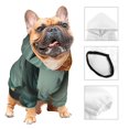 thumbnail image 2 of JUNZAN Paper Fox Crow Fantasy Dog Hoodie Puppy Sweater Sweatshirt,Cold Weather Coat Pet Clothes for Dog Cat-Medium, 2 of 6