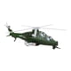 thumbnail image 4 of Helicóptero de juguete con luces, sonidos, avión de transporte, duradero, pantalla de escritorio de simulación, juguete de avión extraíble para regalo Verde, 4 of 10