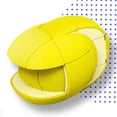 thumbnail image 4 of Cubes Fruits Strange-Shape 3x3 Cube High Speed Cube Puzzle Magic Professional Learning&Educational Cubos Kid Toys, Lemon, 4 of 4