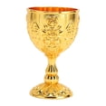 thumbnail image 2 of Metal Embossed Wine Cup, Exquisite Workmanship Multi Purpose Metal Wine Cup  For Decor Gold,Silver,Bronze, 2 of 8