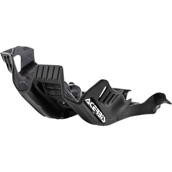 Acerbis Black/White Plastic Skid Plate (2736361007)