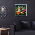 thumbnail image 4 of Juego de pintura de diamantes 5D DIY completo taladro redondo Animal Kit decoración del hogar 2 uds JShteea El nuevo, 4 of 9