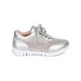 thumbnail image 2 of Nature Breeze CF81 Women Glitter Mesh Lace Up Lightweight Fashion Sneaker, 2 of 5