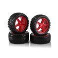 thumbnail image 1 of 4 piezas de llantas de 87 mm para 144001 144010 124007 124017 TT02B 1/10 1/12 1/14 RC Car Off Road, 3 rojas, 1 of 5