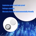 thumbnail image 6 of YIGSECU 10Pcs AG10 Button Batteries 189 389 390 LR1130 LR54 Suitable For Watch Remote Control Electric Toy Calculator, 6 of 10