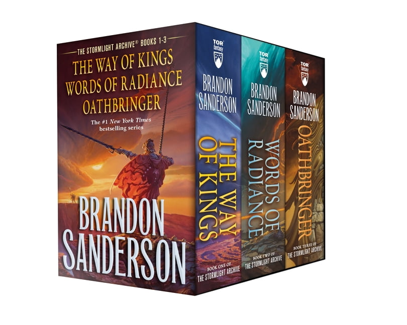 Stormlight Archive Mm Boxed Set I Books 1 3 The Way Of Kings Words Of Radiance Oathbringer Other Walmart Com