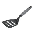 thumbnail image 1 of Slotted Turner Chef Craft, nailon negro y gris, 3 x 28 cm (paquete de 3), 1 of 2