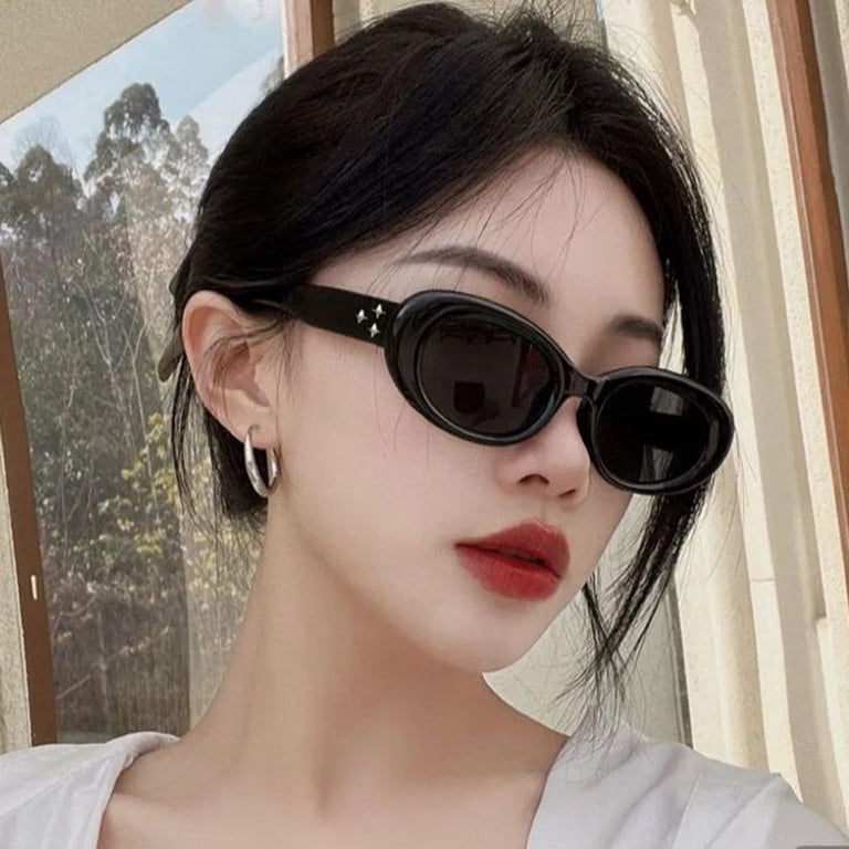 Vintage Girl Star Sunglasses. Women\'s Sunglasses. Vintage Star Studded Square Bling Sunglasses For... From  main image 2