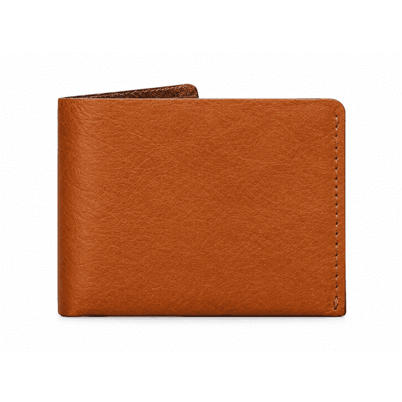 AlKhalil - Men’s Genuine Leather Bifold Wallet – Slim, Durable, Classic Brown Design with Multiple Card Slots and Cash Compartment for Everyday Use and Travel Convenience