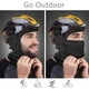 thumbnail image 4 of Máscara facial Ski Mask Achiou Balaclava, protector UV, color negro, 4 of 6