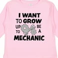 thumbnail image 4 of Inktastic I Want to Grow Up to Be a Mechanic Boys or Girls Long Sleeve Toddler T-Shirt, 4 of 5