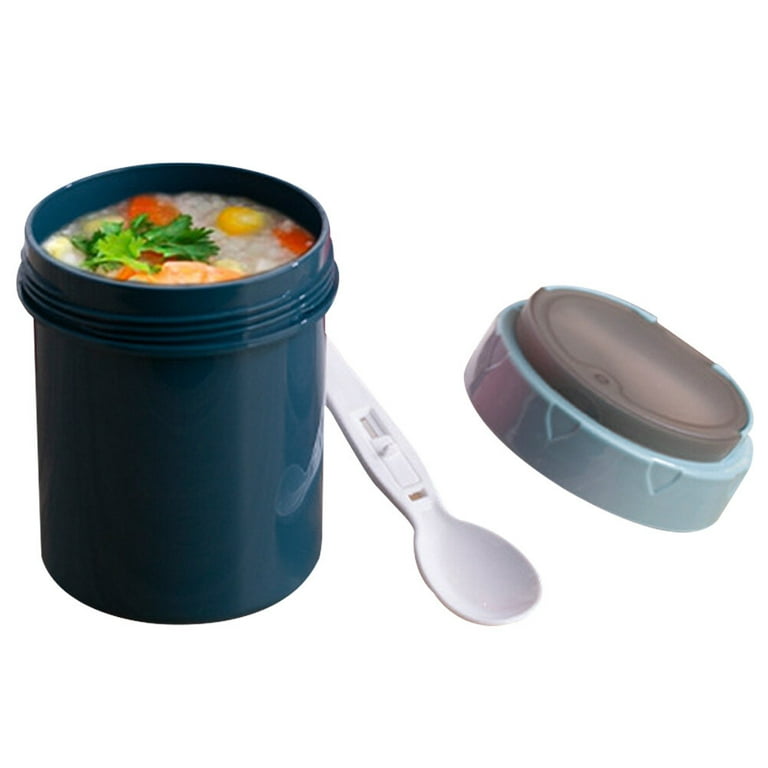 DOITOOL Soup Containers with Lids - Microwave Soup Mug with Lid and Scoop -  Soup Cups Cereal Cups to Go for Soups, Noodles, Hot Cereal and More for