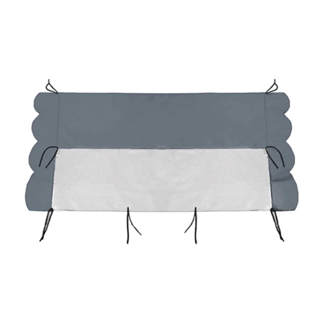 Cubierta para montacargas, toldo de malla de fácil instalación, protección solar superior Gris claro 105x140cm