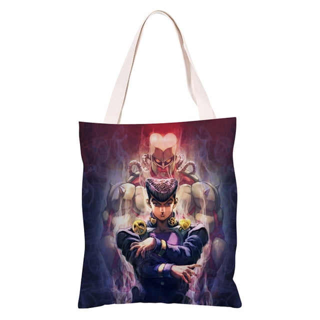 Bolso de lona JoJos Bizarres Adventures Kujo Jotaro Anime