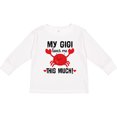 thumbnail image 3 of Inktastic My Gigi Loves Me Grandkids Boys or Girls Long Sleeve Toddler T-Shirt, 3 of 5