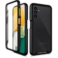 thumbnail image 1 of wqlpp-Compatible with Samsung Galaxy A13 5G Case, Built in Screen Protector Full Body Shockproof Slim Fit Bumper Protective Phone Cover for Samsung A13 5G 6.5 Inch Men Women-Black/Clear, 1 of 4