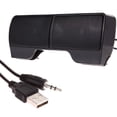 thumbnail image 1 of Phenofice 1Set Computer Speakers for Monitor in Stylish Rectangular Shape, 1 of 6