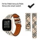 Compatible avec les Bracelets Fitbit Versa/Versa Lite, Bracelet de Remplacement en Cuir Souple pour Montre Fitbit Versa Smart Fitness pour Femmes Hommes – image 4 sur 7