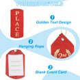 thumbnail image 3 of Uxcell 50Pcs Award Ribbons Prize Medal Ribbon with Event Card and Ropes for Celebrations Red, 3 of 7