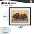 thumbnail image 4 of Stupell Industries Farmhouse Bear Family Trio Black Framed Print Under Glass, 16 x 13, by George Dyachenko, 4 of 8