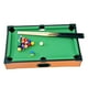 thumbnail image 3 of Mini mesa de billar, juego de bolas de billar, tacos portátiles fáciles de instalar, juguetes de piscina de madera para el escritorio interior del, 3 of 8