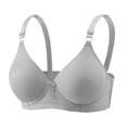 thumbnail image 2 of ZZwxWA Bras for Women Comfortable Wireless Push Up Bras Full Coverage Supportive Lift & Shape Everyday Bra, 2 of 5