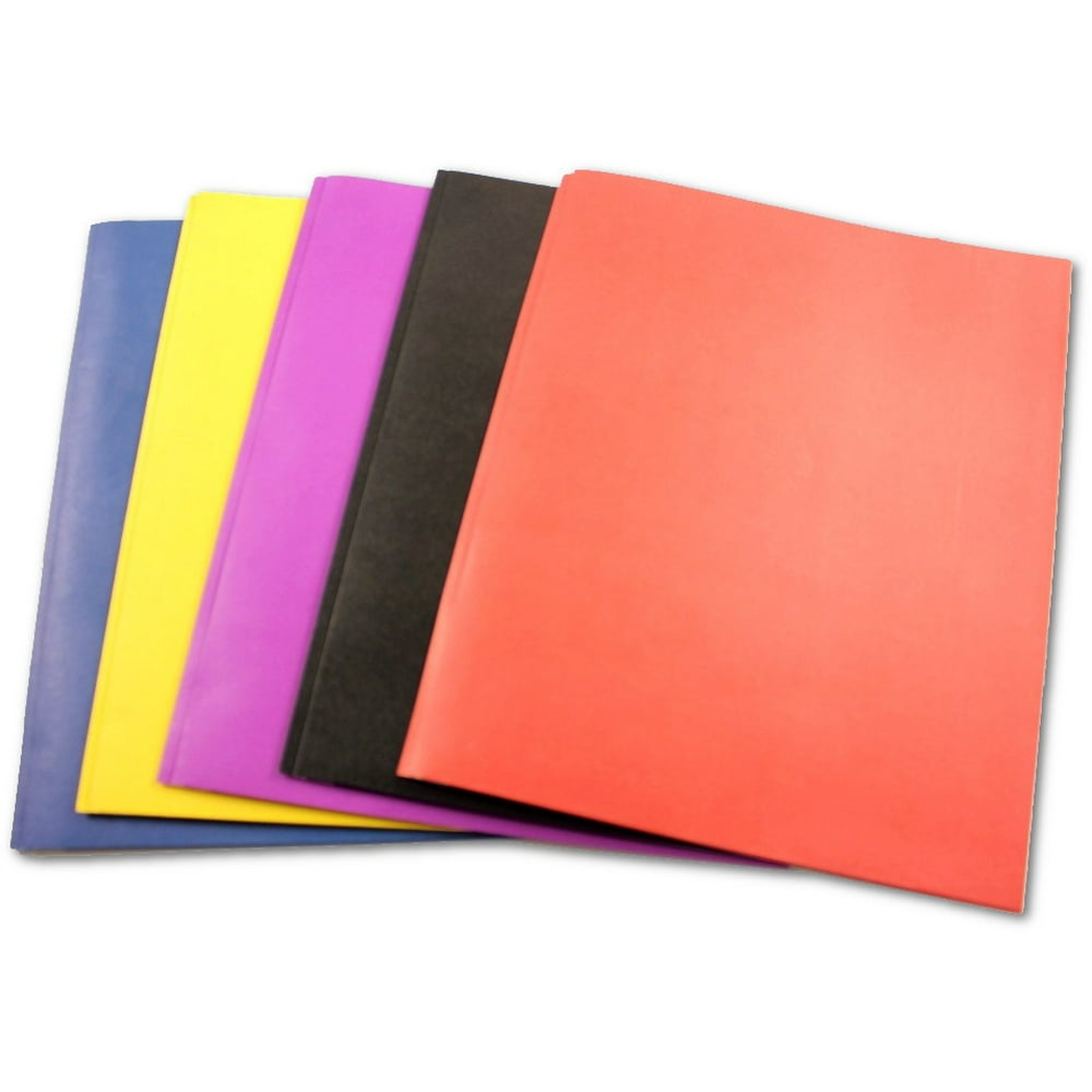 Two pocket folders with 3 fasteners 9 5 x 11 5 case pack 100 
