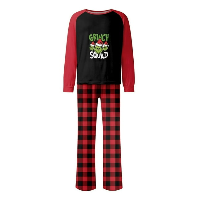 Pyjamas de Noël Assortis pour Hommes Ensembles de Pyjamas de Vacances pour la Famille