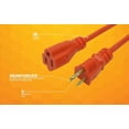 Woods 0269 16 Gauge 100' Orange SJTW General Purpose Extension Cord