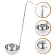 thumbnail image 4 of Soup Spoon Hook Handle Ladle Kitchen Soup Ladle Control Serving Spoon 90ml, 4 of 4