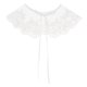 thumbnail image 5 of Blusa Sunnimix Desmontable Cuello Falso Floral Gasa Blanco Collar de Encaje, 5 of 8