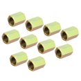 thumbnail image 1 of Unique Bargains M10 Thread 20mm Length Sleeve Stud Rod Adapters Pipe Connectors Colorful Hex Coupling Nuts 15 Pack, 1 of 5