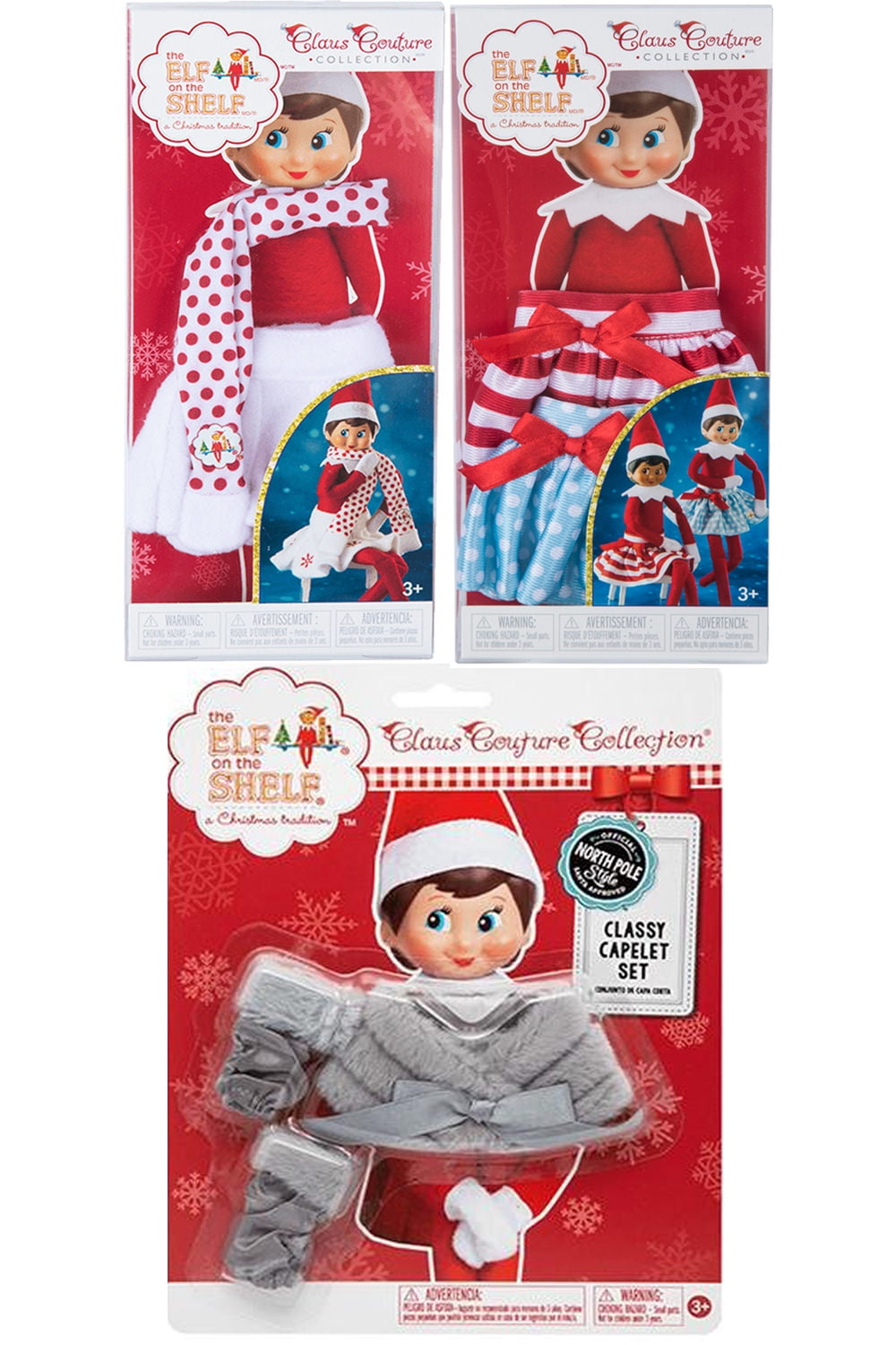The Elf on the Shelf Claus Couture Collection Bundle Exclusive 2017