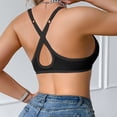 thumbnail image 4 of Brasier sin Varillas Mujer Sujetador de Talla Grande para Mujer con Aros de Acero y Hebillas Delanteras Que Se Fruncen Sobre La Espalda y La Lencería. Mediana, 4 of 4