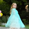 thumbnail image 3 of Capa de chal para niña de Navidad 2021, disfraz de princesa Aisha de Frozen para niña, 3 of 6