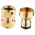 thumbnail image 4 of Conector Rápido Manguera Jardín Adaptador de Alta Presión Latón Estable Acople Seguro Instalación Rápida Apto para Jardinería Lavado de Vehículos Y Ex estilo B, 4 of 9
