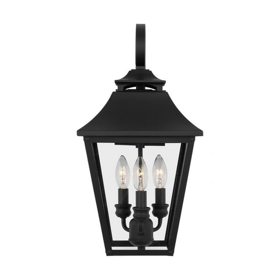 Visual Comfort Studio Collection - Galena - 3 Light Outdoor Medium Wall Lantern