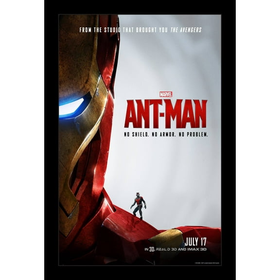 ANT-MAN - 11x17 Framed Movie Poster