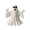 B, variant on Aximioll Halloween Spooky Ghost Statues — Whimsical Shapes with Eerie Shadows, Halloween Decorations for Snack Tables, Dessert Stations & Halloween Party Setups for Holiday Parties with spooky setups