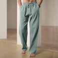 thumbnail image 2 of Mens Sweatpants,Men's Slim Fit Business Pants Solid Pants Casual Flat Front Work Long Trousers,Cargo Pants for Men,Size:XL, 2 of 9