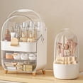 thumbnail image 1 of Organizador de maquillaje Anylady Skincare con 3 niveles en oro rosa, 1 of 8