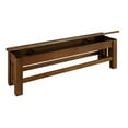 thumbnail image 3 of A-America Laurelhurst 60" Storage Bench, Mission Oak Finish, 3 of 3