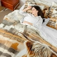 thumbnail image 4 of Castle Fairy Highland Bull Bedding Comforter Set 7-Piece for Adults Female Men,Rustic Vintage Cabin King Bedding Sets,Farmhouse Animal Ultra Soft Bed Sheets,Super Cozy Room Decor,Reversible, 4 of 8