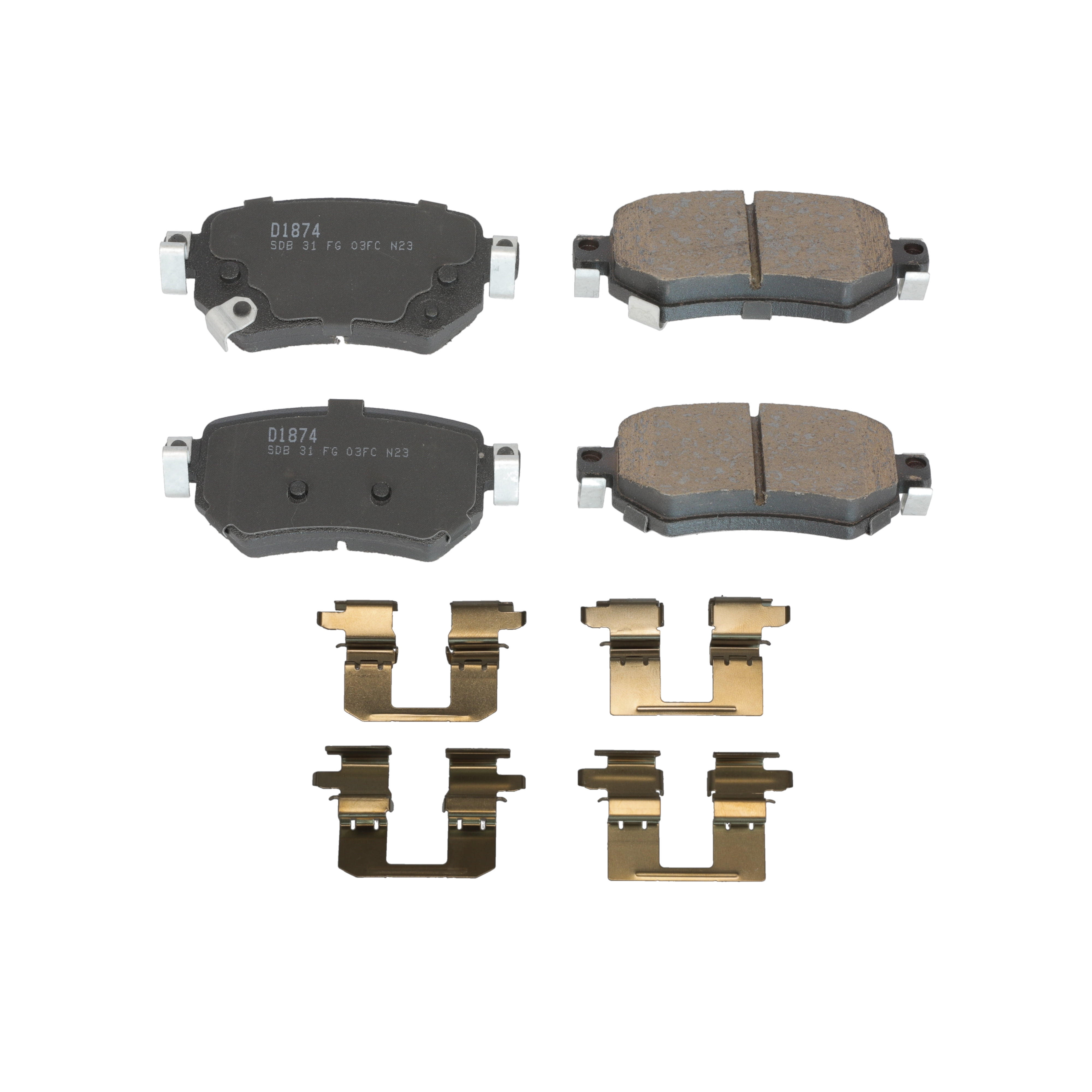 Winstop Brake Pad Set, Rear WS.1874.0.C, Mazda 6 2021-2016
