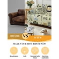 thumbnail image 5 of Cartoon Tractor Couch Cover for Dogs, Cute Green Digger Shovel Truck Rustic Washable Sofa Covers Slipcover for Pets Dogs Futon Cover, Couch Recliner Covers, Oversized Chair Slipcover 71"x91", 5 of 9