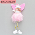 thumbnail image 3 of 2021 Muñeco de ángel de peluche de Navidad Juguete colgante Adornos colgantes Decoraciones para árboles de Navidad de Año Nuevo 2022 Decoración navideña Decoración del hogar, 3 of 5