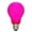 Pink, variant on Vickerman A19 Blue Ceramic Glass LED Replacement Bulb