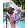 thumbnail image 2 of Máscara de Snorkel para Niños ACURE Full Face Antivaho y con Tubería Superior Seco para 3 a 8 Años, 2 of 9