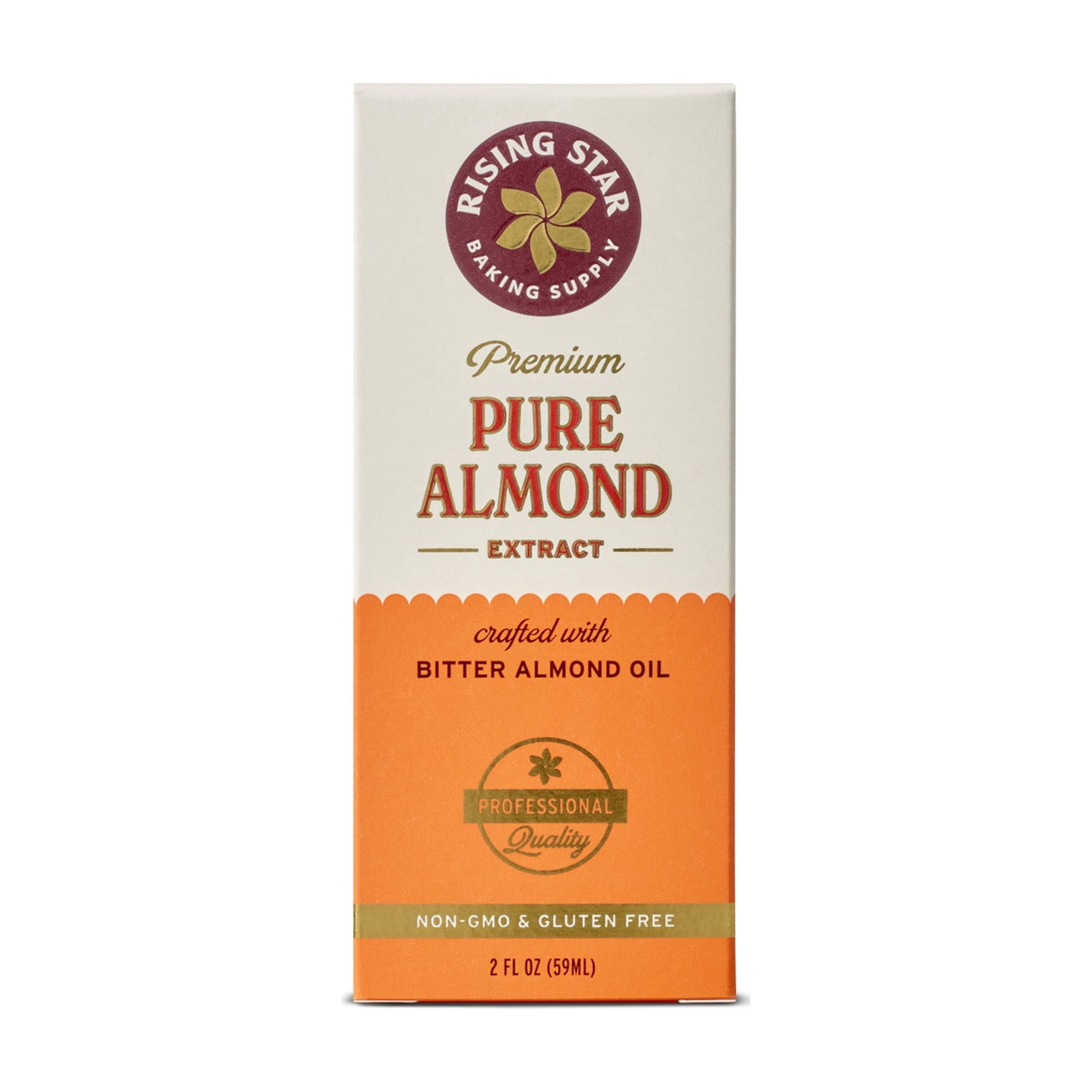 Rising Star Baking Supply Pure Almond Extract, 2 fl oz